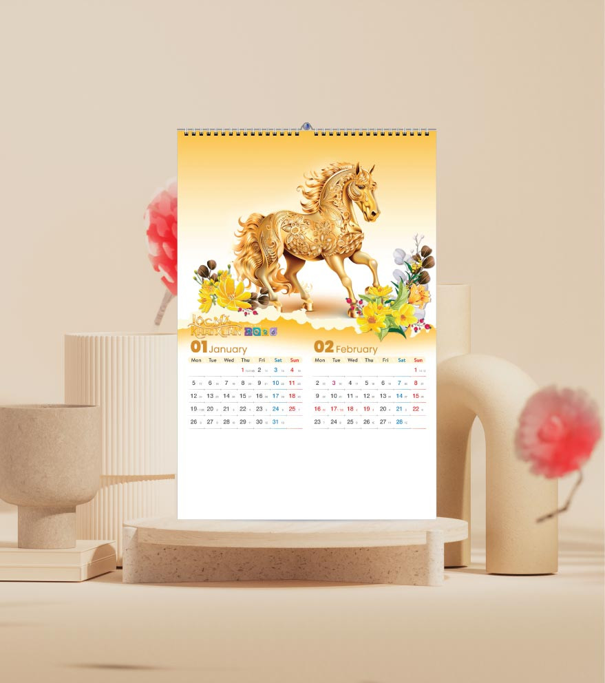 LỊCH 7 TỜ